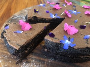 Low Carb Melt’n’Mix Chocolate Brownie Cake