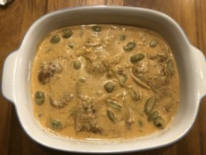 Creamy Green Olive and Paprika Chicken Casserole 07